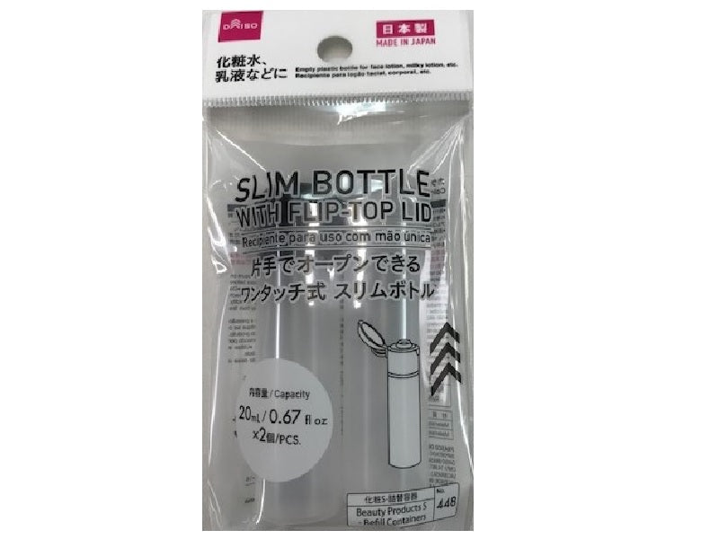 Colored One Touch Slim Bottle 20ml