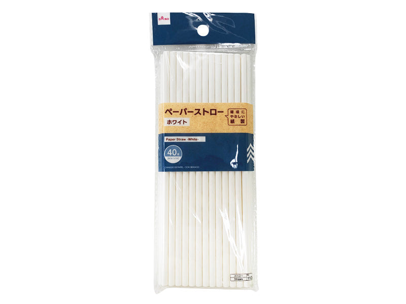 Paper Straw White