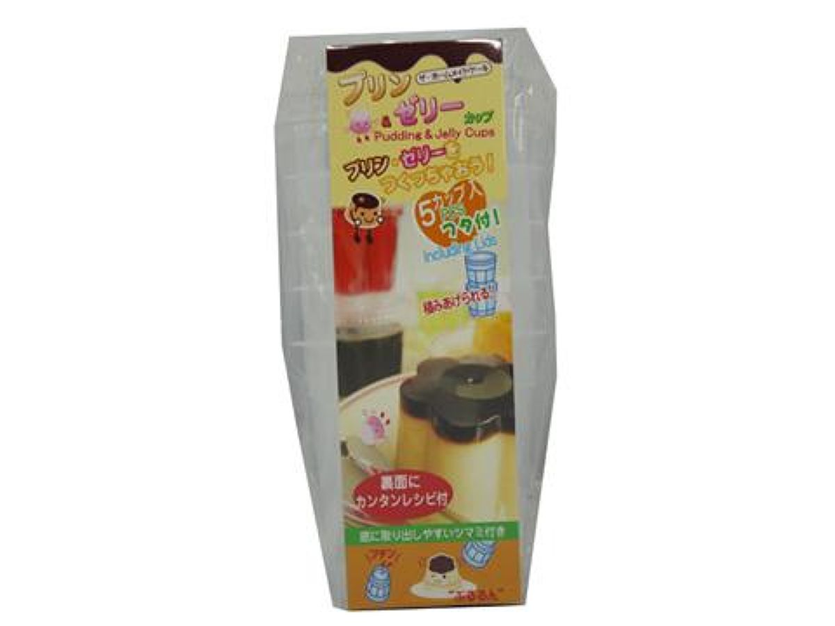 Pudding Jelly Cup with Cover