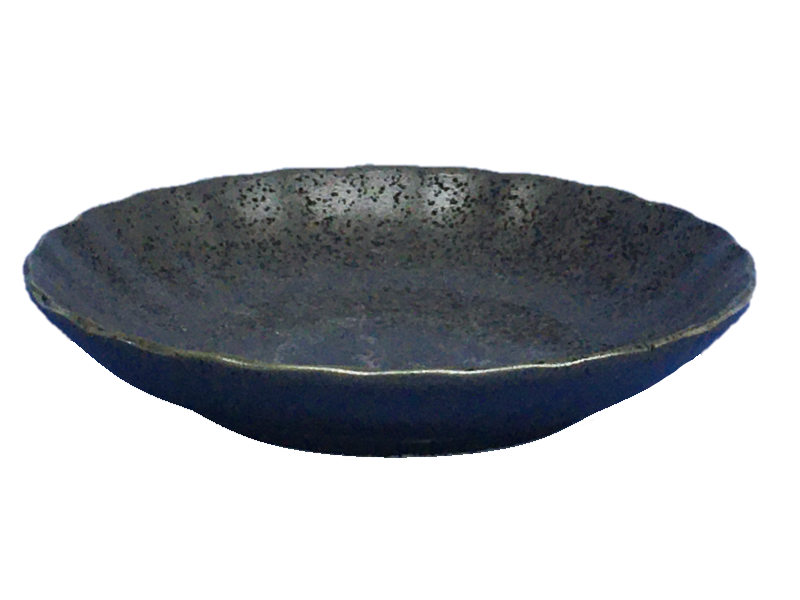 Dish Tenmoku 13.9Cmx13.9Cmx2.5Cm