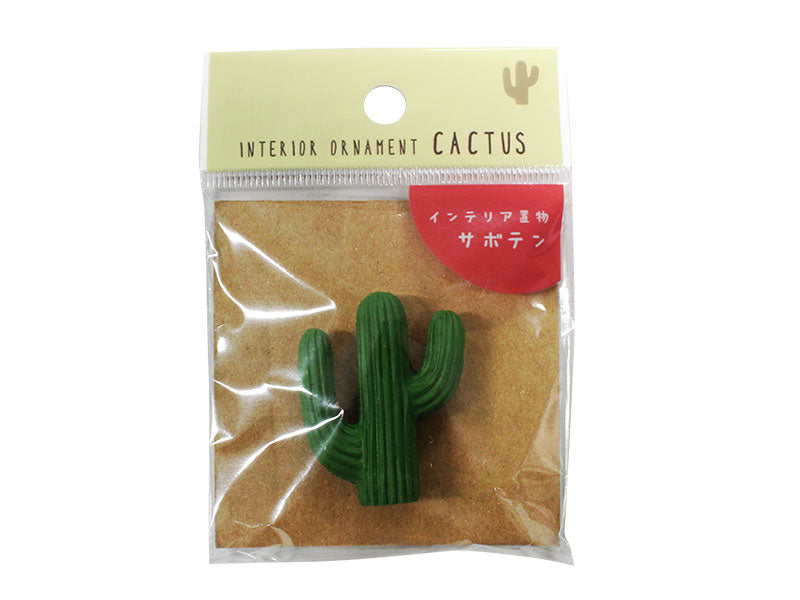 Interior Ornament Cactus 1.2cm x 3.2cm x 4cm